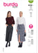 Burda Pattern 5715 Misses' Skirts from Jaycotts Sewing Supplies