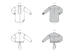 Burda style sewing pattern 5723 Misses' Blouse from Jaycotts Sewing Supplies