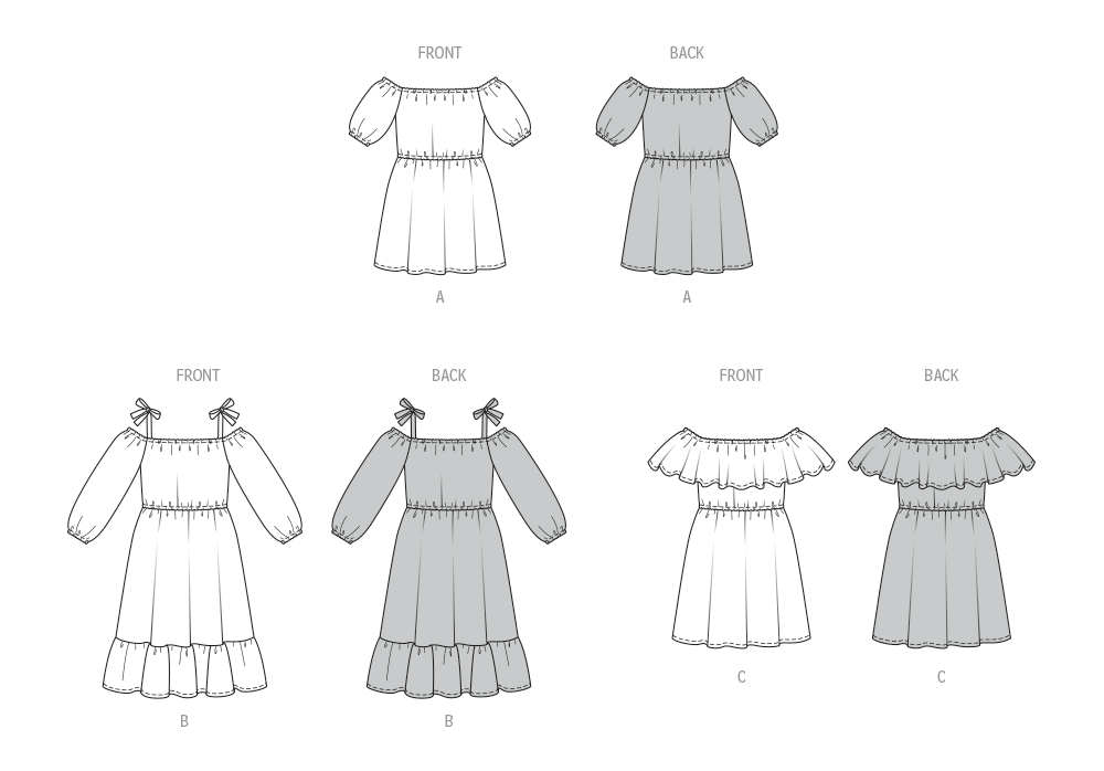 Burda style sewing  Pattern 5728 Misses' Dress from Jaycotts Sewing Supplies