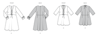 Burda style sewing pattern 5732 Misses' Dress and Blouse from Jaycotts Sewing Supplies
