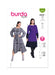 Burda Style Pattern 5797 Misses' Dress from Jaycotts Sewing Supplies