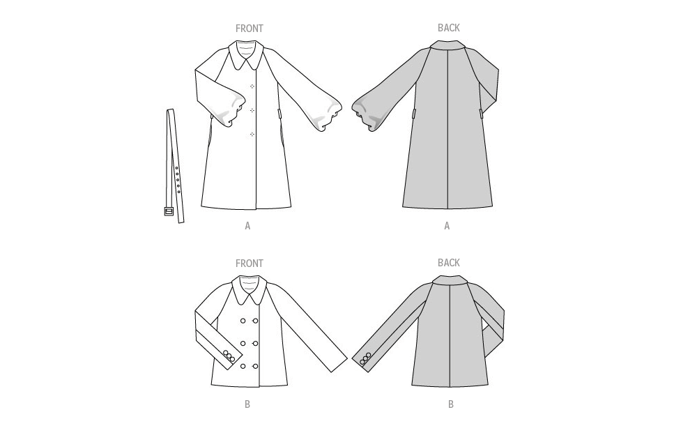 Burda Style 5824 Misses' Jacket and Coat Pattern from Jaycotts Sewing Supplies