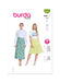 Burda Style Pattern 5837 Misses' Skirt from Jaycotts Sewing Supplies