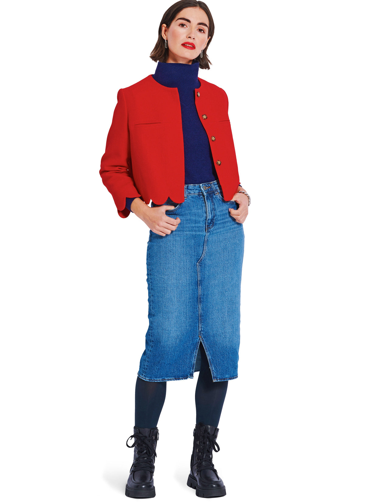 Burda Style Sewing Pattern 5870 Misses' Jacket — jaycotts.co.uk