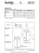Burda 6632 Misses' Blouse Sewing Pattern from Jaycotts Sewing Supplies