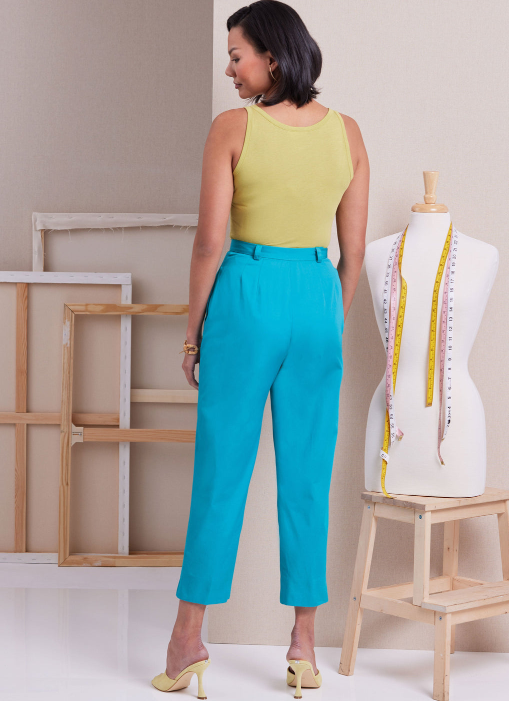 Butterick Sewing Pattern B6944 Misses' Trousers in Four Lengths by Palmer/ Pletsch Butterick Sewing Pattern B6944 Misses' Trousers in Four Lengths by Palmer/ Pletsch