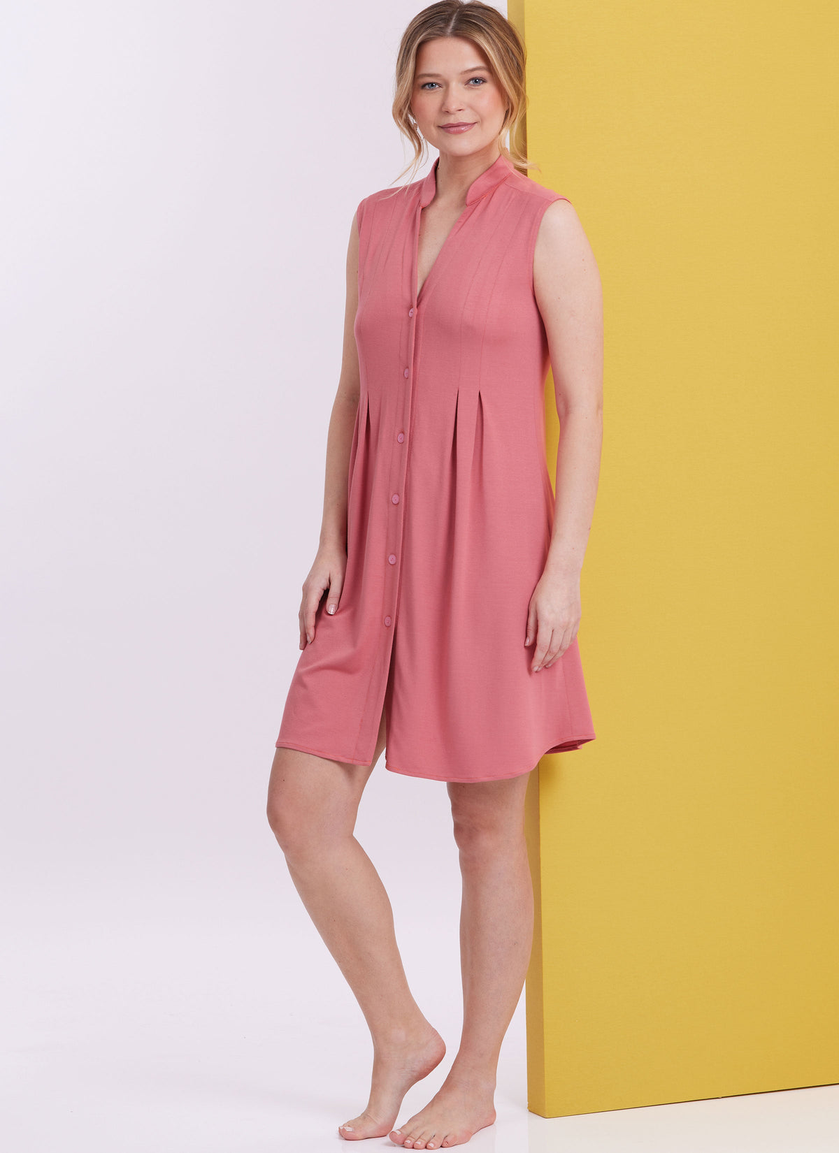 Butterick 6945 sewing pattern Knit Lounge Top, Dress and Pants ...