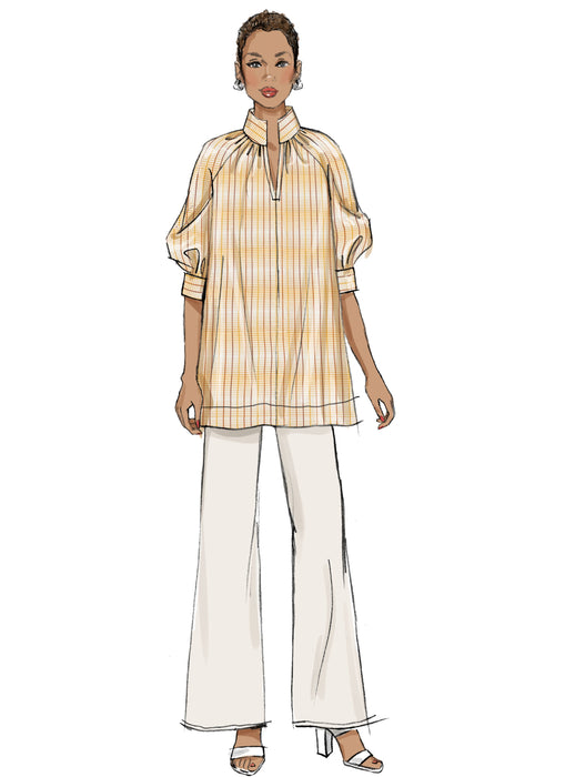 Butterick sewing pattern B6982 Misses' Tunics and Jeans from Jaycotts Sewing Supplies