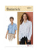 Butterick sewing pattern B7011 Misses' Shirts from Jaycotts Sewing Supplies