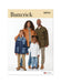 Butterick sewing pattern B7016 Girls', Boys' and Adults' Jackets from Jaycotts Sewing Supplies