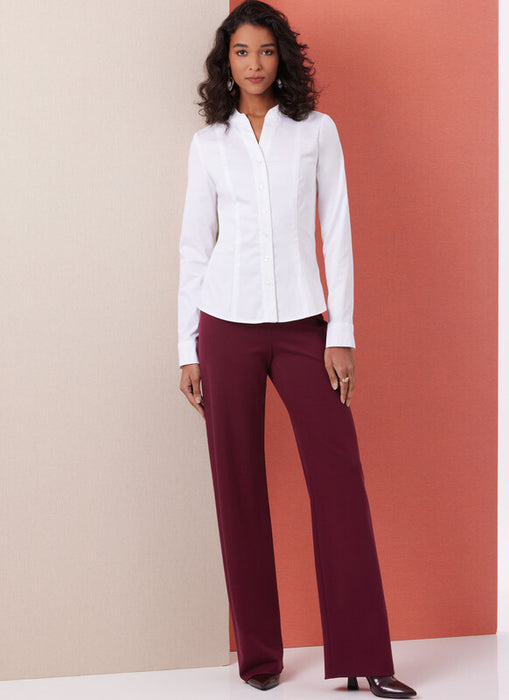Butterick pattern 7055 Misses' Shirts by Tammie Pontsler for Palmer/Pletsch from Jaycotts Sewing Supplies