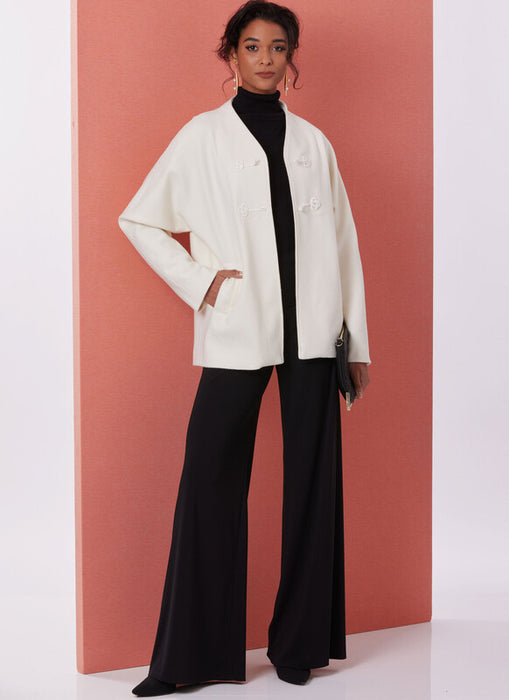 Butterick sewing pattern 7058 Misses' Jacket in Two Lengths from Jaycotts Sewing Supplies