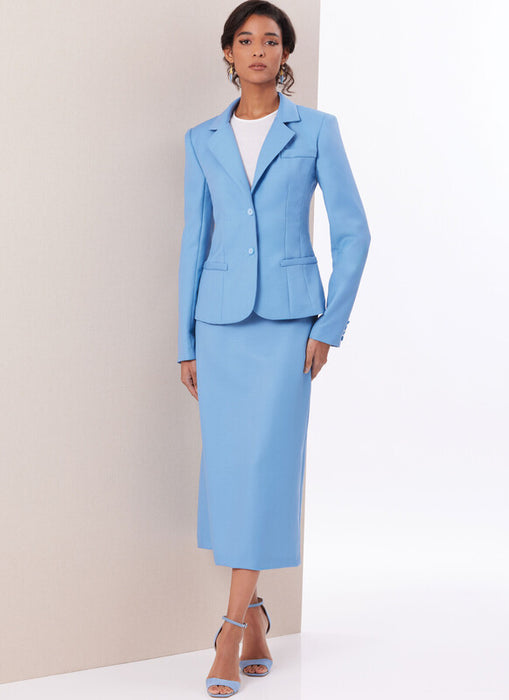 Butterick sewing pattern 7060 Misses’ Jacket, Skirt and Pants from Jaycotts Sewing Supplies