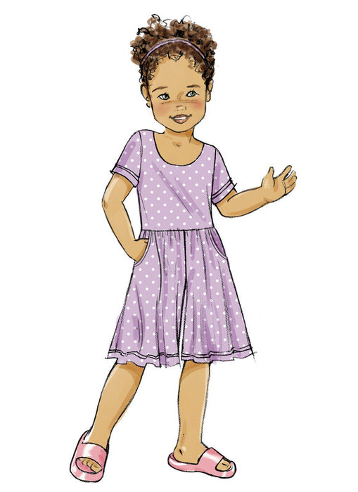 Butterick sewing pattern 7064 Children's and Misses' Knit Romper and Jumpsuit from Jaycotts Sewing Supplies