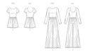Butterick sewing pattern 7064 Children's and Misses' Knit Romper and Jumpsuit from Jaycotts Sewing Supplies