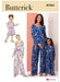 Butterick sewing pattern 7064 Children's and Misses' Knit Romper and Jumpsuit from Jaycotts Sewing Supplies