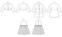 Butterick sewing pattern 7068 Children's Jacket, Coat and Dress from Jaycotts Sewing Supplies