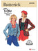 Butterick sewing pattern 7072 Misses' Waistcoat and Jacket from Jaycotts Sewing Supplies
