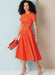 Butterick sewing pattern 7077 Fit and Flare Dress with Belt from Jaycotts Sewing Supplies