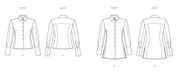 Butterick sewing pattern 7078 Misses' Shirt in Two Lengths from Jaycotts Sewing Supplies