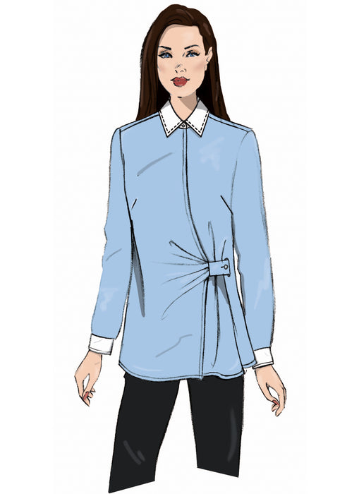 Butterick sewing pattern 7079 Misses' Wrap Tops from Jaycotts Sewing Supplies