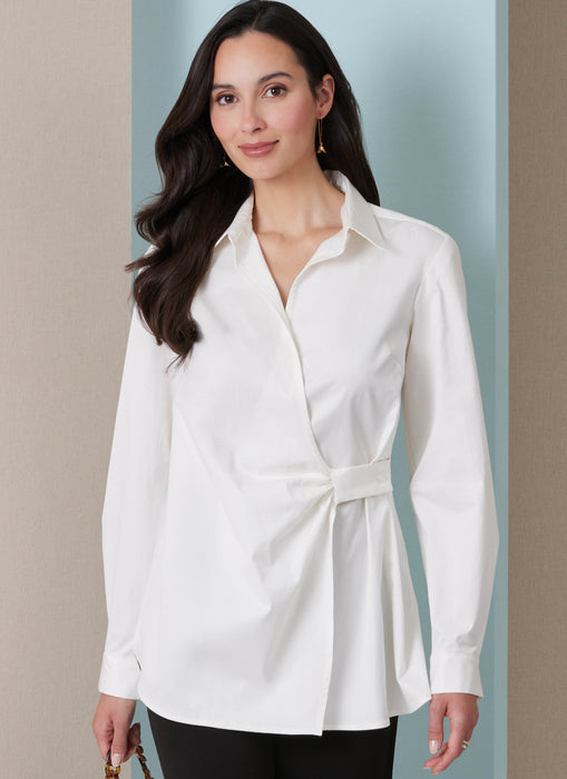 Butterick sewing pattern 7079 Misses' Wrap Tops from Jaycotts Sewing Supplies
