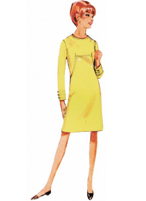 Butterick sewing pattern 7091 Misses' One-Piece Dress from Jaycotts Sewing Supplies