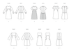Butterick sewing pattern 7091 Misses' One-Piece Dress from Jaycotts Sewing Supplies