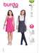 Burda Pattern 9198 Children's Dress and Skirt from Jaycotts Sewing Supplies
