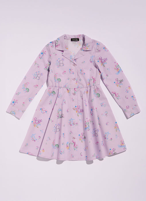 Burda Pattern 9206 Children's Dresses from Jaycotts Sewing Supplies