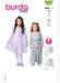 Burda Pattern 9206 Children's Dresses from Jaycotts Sewing Supplies