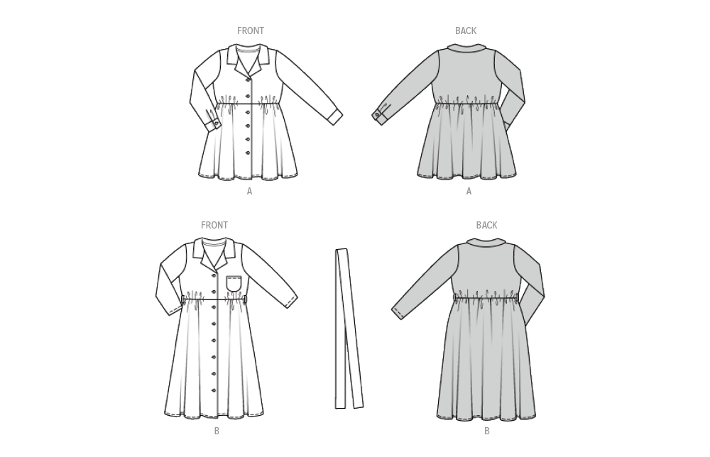 Burda Pattern 9206 Children's Dresses from Jaycotts Sewing Supplies