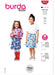 Burda Pattern 9210 Children's Mini Skirts from Jaycotts Sewing Supplies