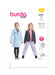 Burda Style Pattern 9215 Children's Coats from Jaycotts Sewing Supplies