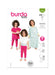 Burda Style Pattern 9218 Children's Sleepwear from Jaycotts Sewing Supplies