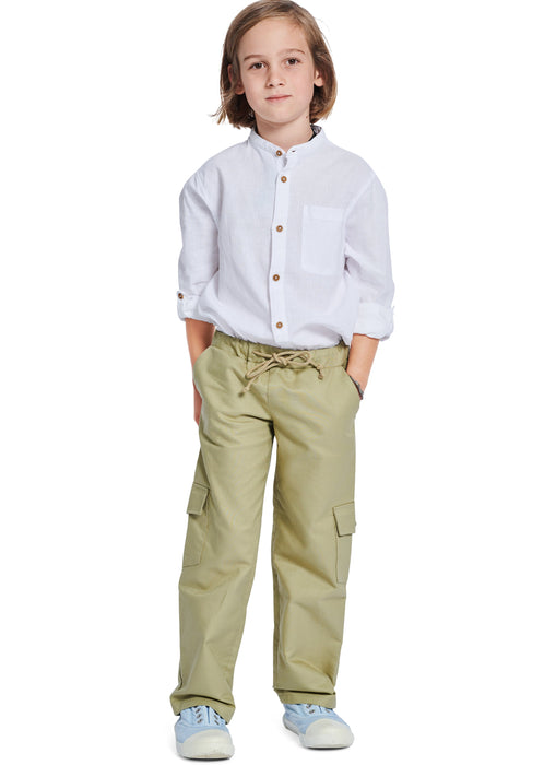 Burda Style 9224 Children's Cargo Pants Pattern from Jaycotts Sewing Supplies