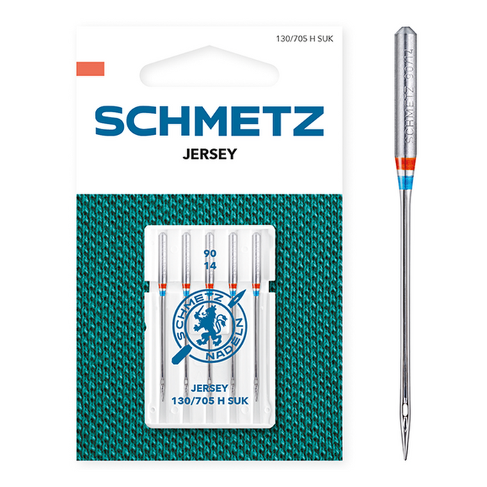 Schmetz Ballpoint Sewing Machine needles for Jersey from Jaycotts Sewing Supplies