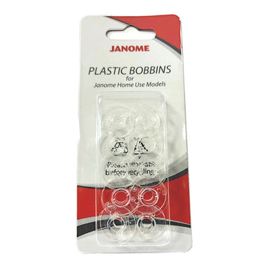 Janome Sewing Machine Bobbins in Packs of 10 from Jaycotts Sewing Supplies