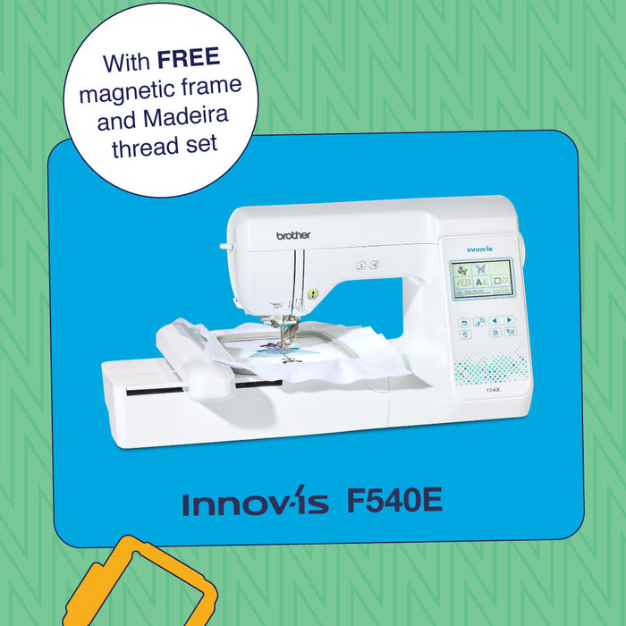 Brother Innov-is F540e with free kit worth £279 from Jaycotts Sewing Supplies