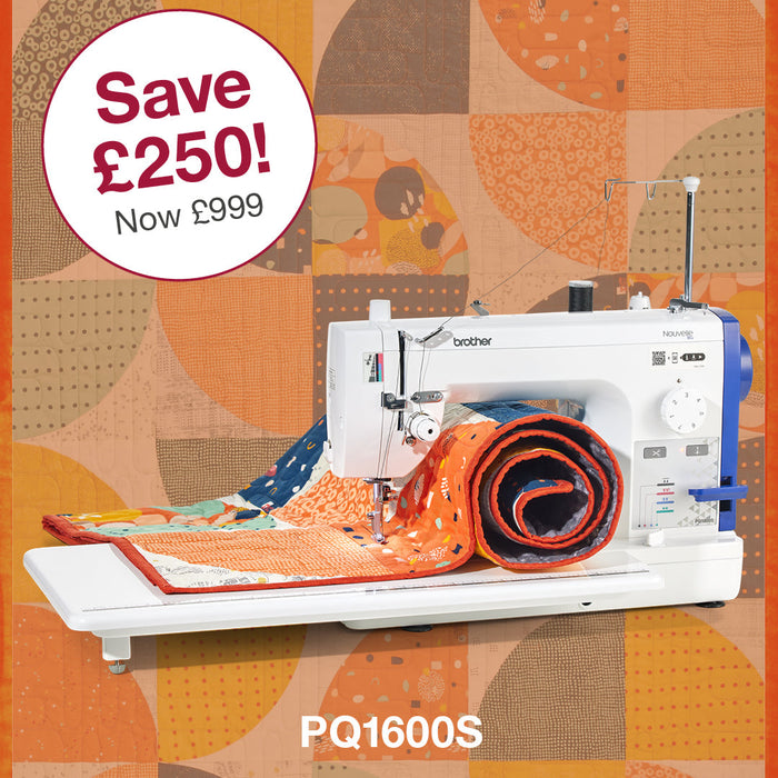 Brother PQ1600S Professional Sewing Machine from Jaycotts Sewing Supplies