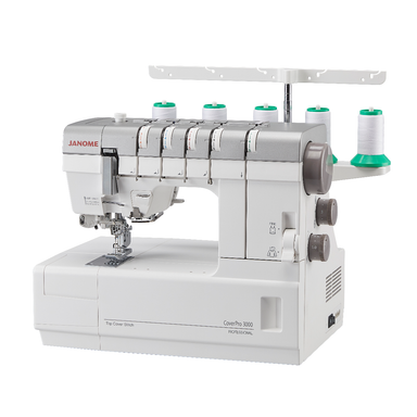 Janome Cover Stitch Machine | CP 3000 Professional from Jaycotts Sewing Supplies