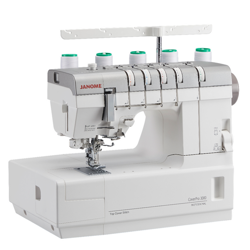 Janome Cover Stitch Machine | CP 3000 Professional from Jaycotts Sewing Supplies