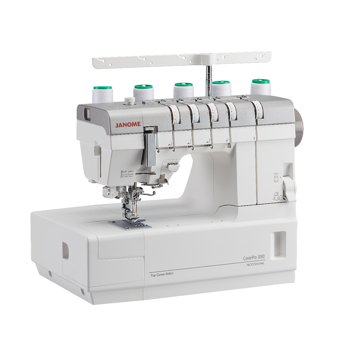 Janome Cover Stitch Machine | CP 3000 Professional from Jaycotts Sewing Supplies