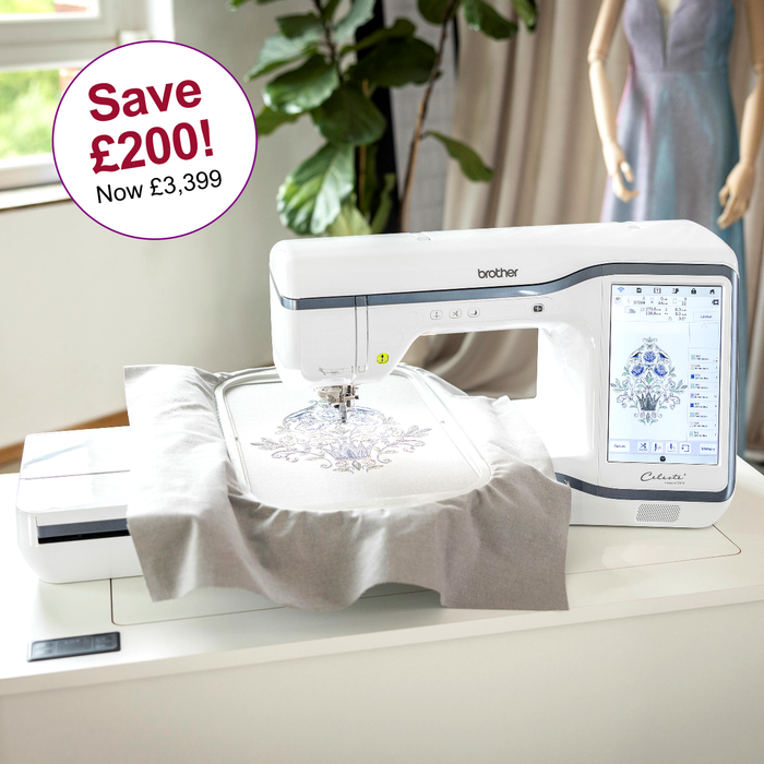 Brother Celeste CX1e Emrboidery Machine from Jaycotts Sewing Supplies