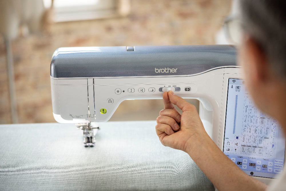 Brother Celeste CX1 quilting and sewing machine from Jaycotts Sewing Supplies