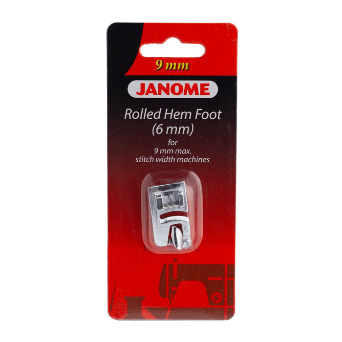 Janome 6mm Hemmer Foot (Cat D) from Jaycotts Sewing Supplies