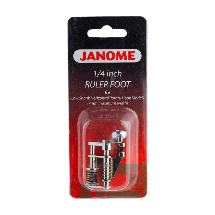 Janome Ruler Foot Janome 1/4 inch Ruler Foot — jaycotts.co.uk - Sewing Supplies