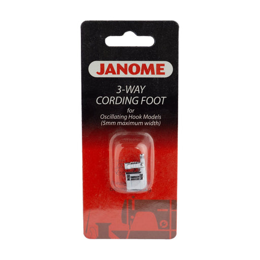 3 way cording foot - Front load Janome from Jaycotts Sewing Supplies