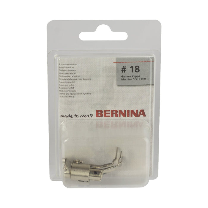 Bernina Foot 18 | Button Sew-on Foot from Jaycotts Sewing Supplies