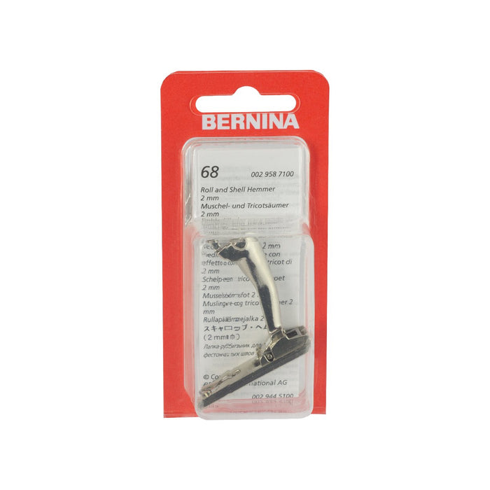 Bernina Foot 68 | Roll and Shell Hemmer Foot from Jaycotts Sewing Supplies